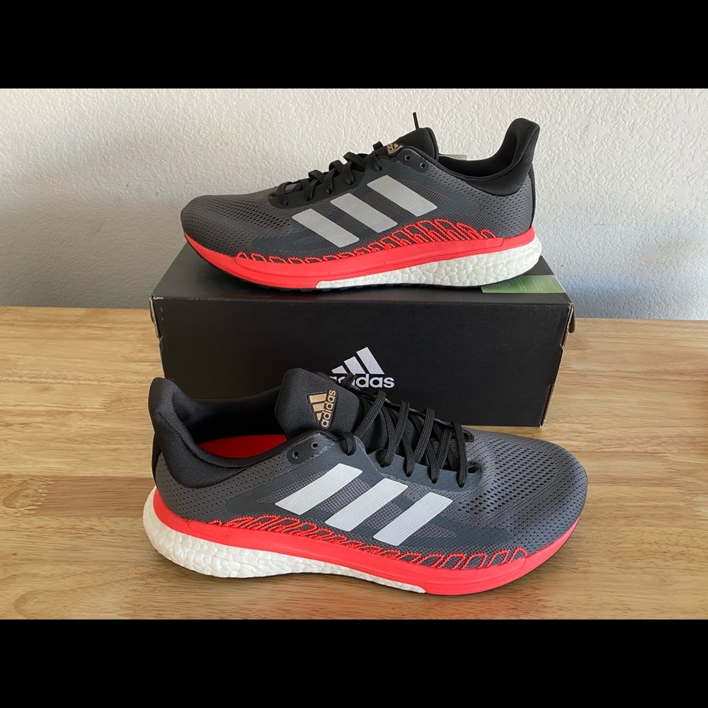 (NEW) ADIDAS Solar Glide ST 3 W 'Grey/Signal Pink'